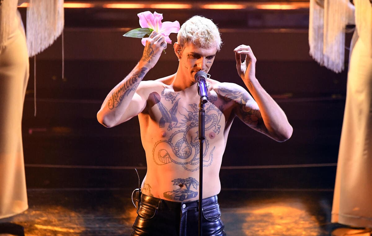 Achille Lauro a Sanremo 2022