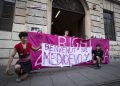 La protesta degli studenti del liceo Righi di Roma