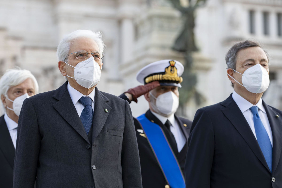 Sergio Mattarella e Mario Draghi