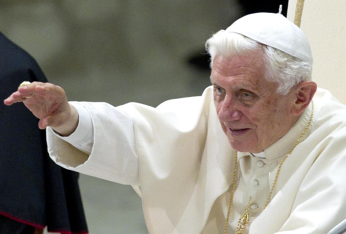 Il papa emerito Benedetto XVI