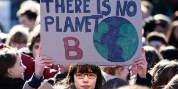 Proteste per l'ambiente e contro i cambiamenti climatici a Berlino