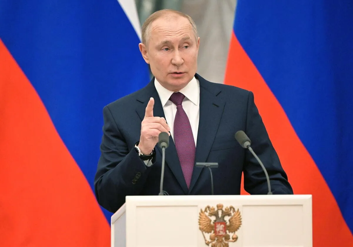 Il presidente russo Vladimir Putin