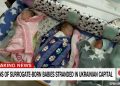 La Cnn riprende i bambini lasciati dalle surrogate n un bunker di Kiev