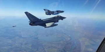Eurofighter italiani in missione per conto della Nato alla luce del conflitto in Ucraina