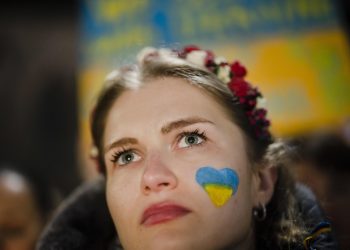 Manifestazione a Zurigo contro Putin e la guerra in Ucraina