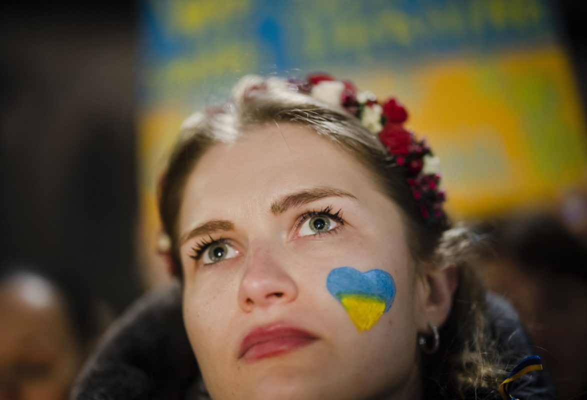 Manifestazione a Zurigo contro Putin e la guerra in Ucraina