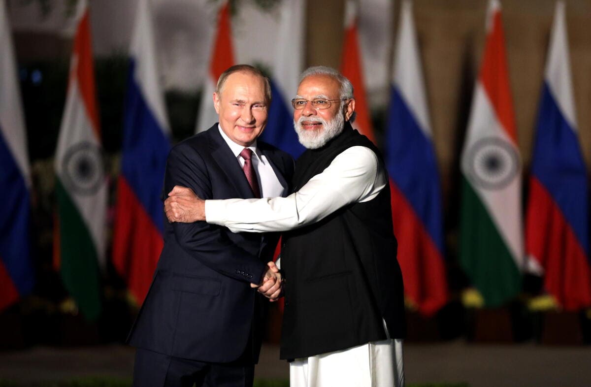 Modi Putin India Russia