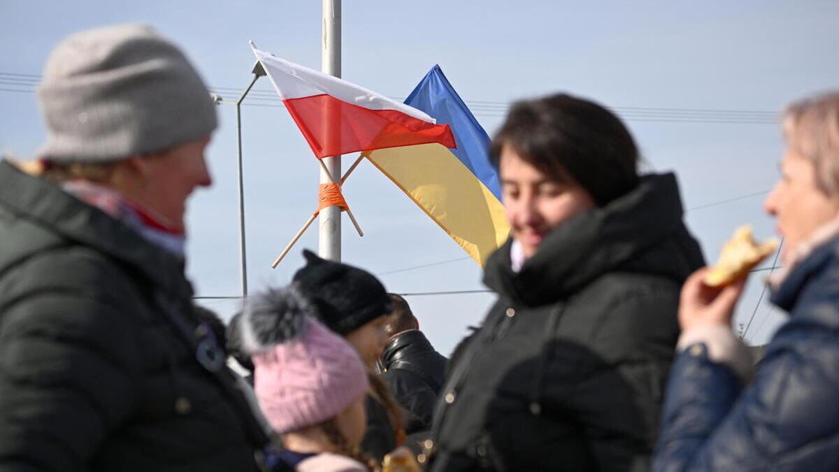 Rifugiati in Polonia dall'Ucraina
