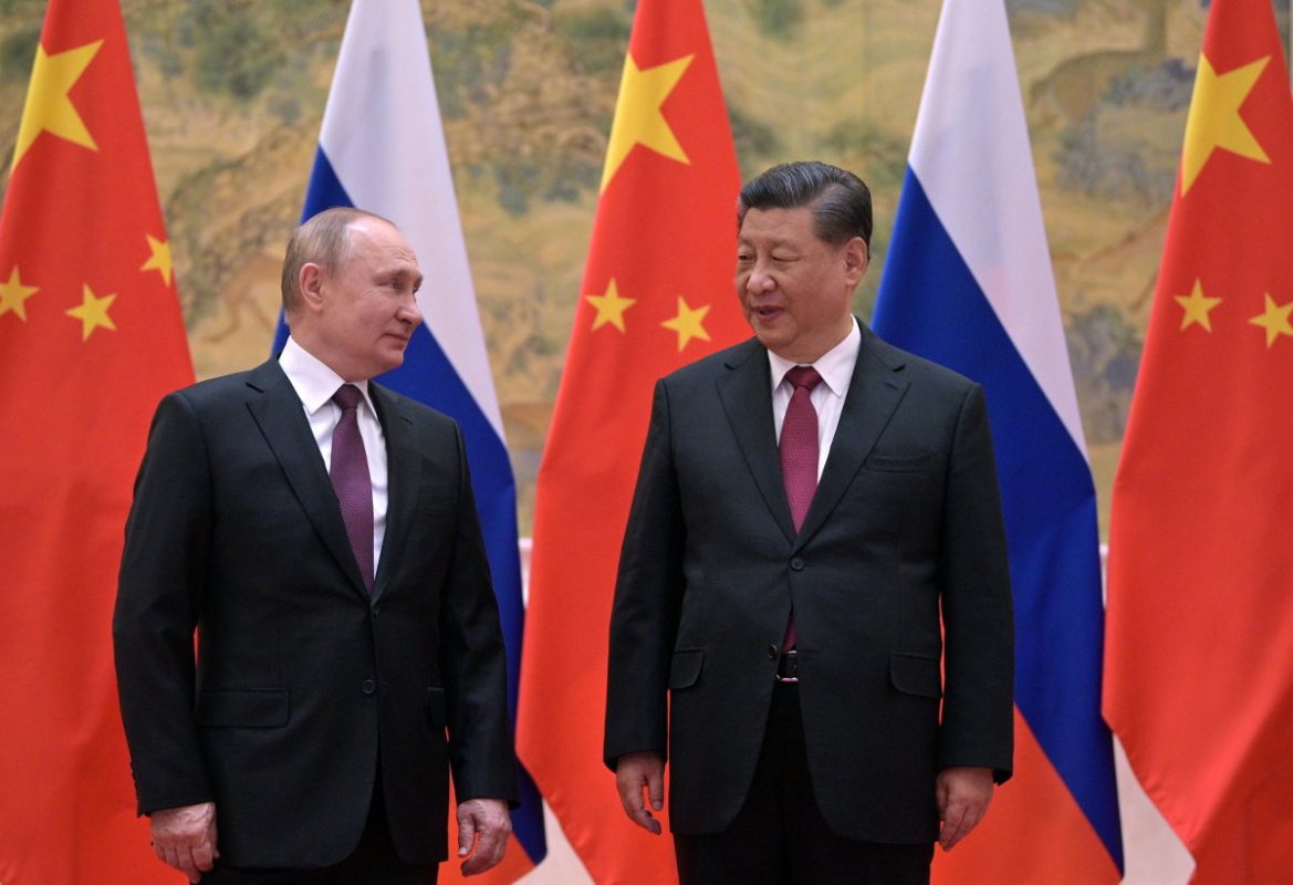 Vladimir Putin e Xi Jinping