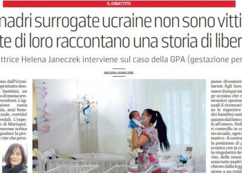 L'articolo della scrittrice Helena Janeczek sulla surrogata a Kiev pubblicato dalla Stampa del 24 marzo
