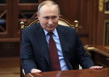 Il presidente russo Vladimir Putin (foto Ansa)