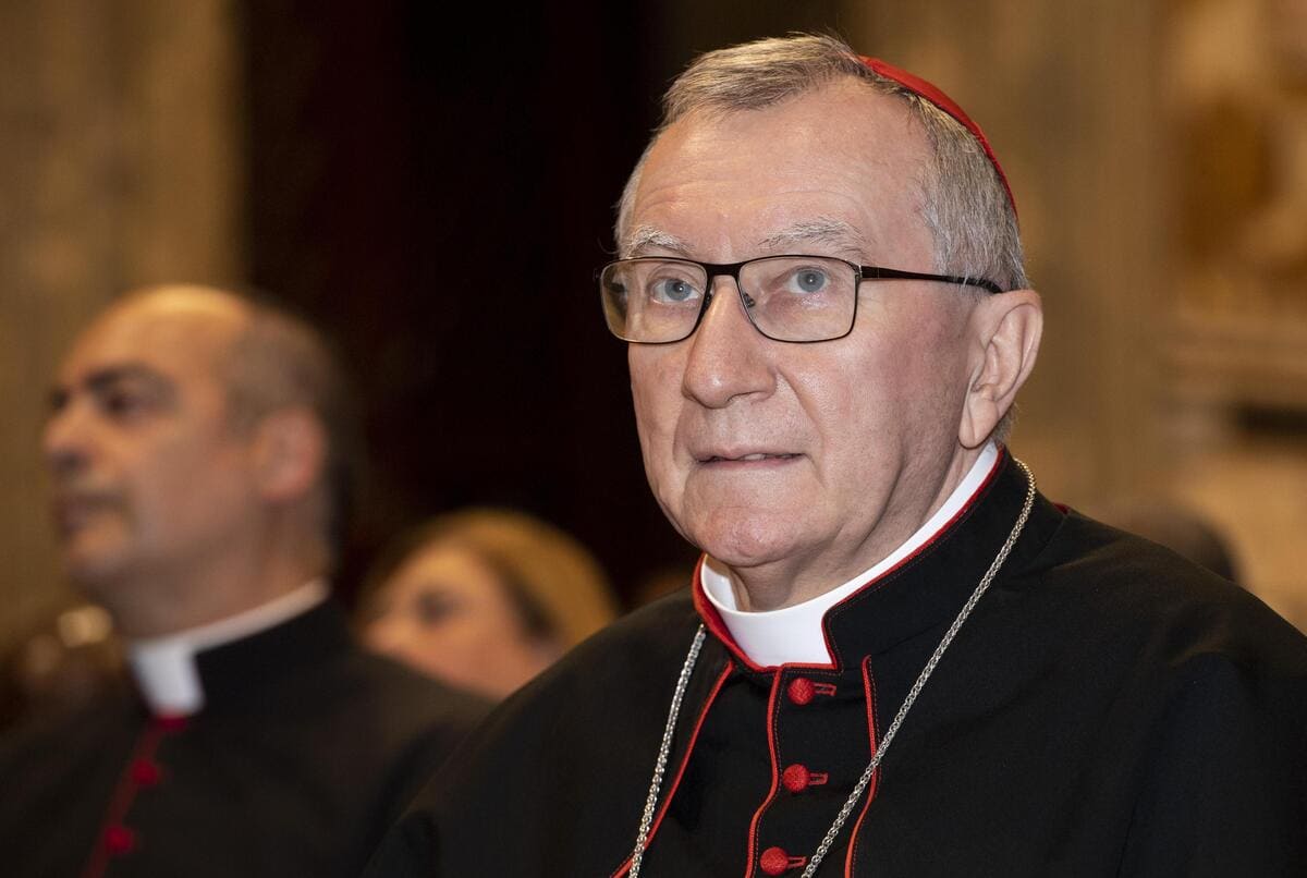 Il cardinale Pietro Parolin, segretario di Stato vaticano