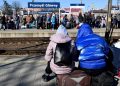 Molti profughi a Przemysl attendono di tornare in Ucraina