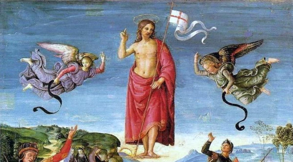 Raffaello Sanzio, Resurrezione di Cristo, 1501-1502