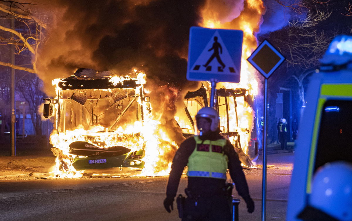 Rivolta a Malmö, Svezia