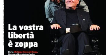 La copertina del numero di aprile 2022 di Tempi, dedicata a un’intervista a Philippe Pozzo di Borgo sull’eutanasia