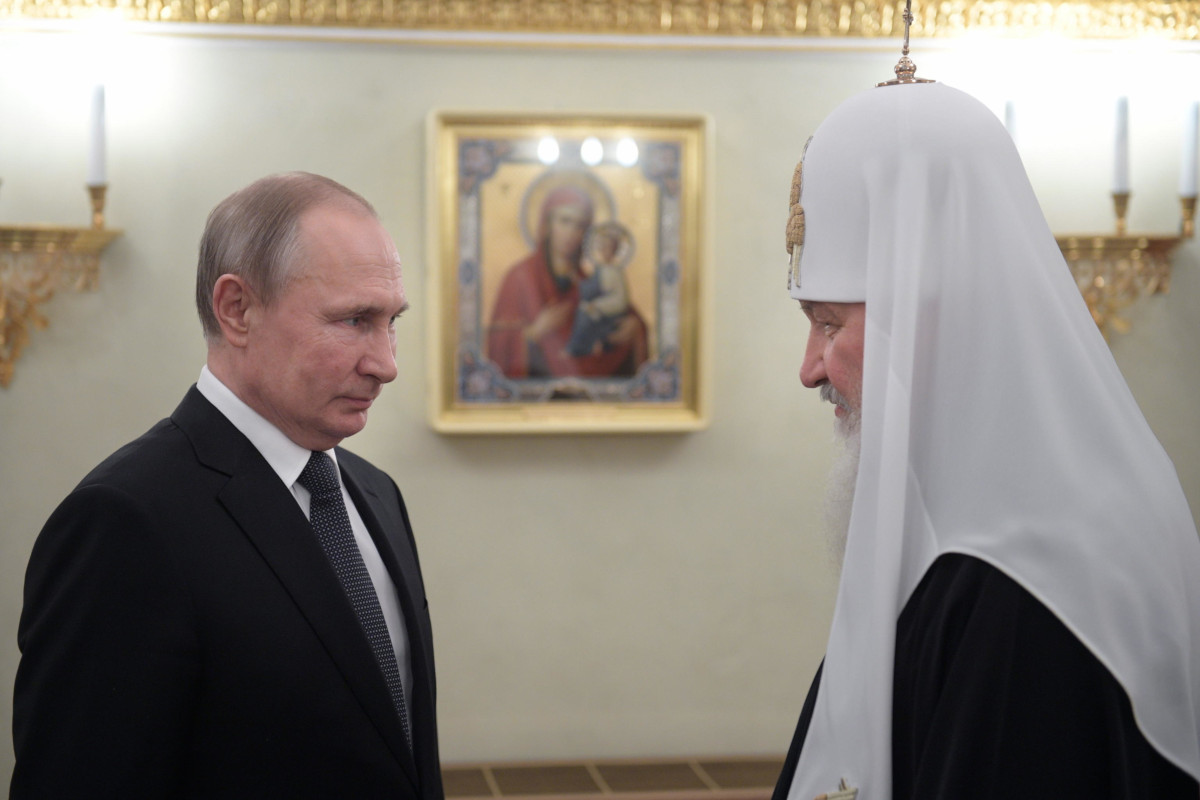 Vladimir Putin e il patriarca Kirill