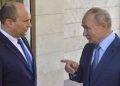 Il premier di Israele, Bennett, e il presidente russo, Putin, durante un incontro del 2021