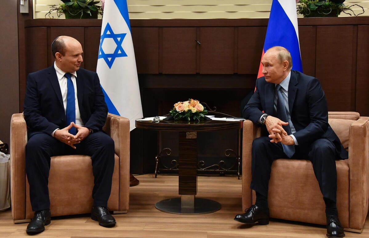 Bennett Putin Israele Russia