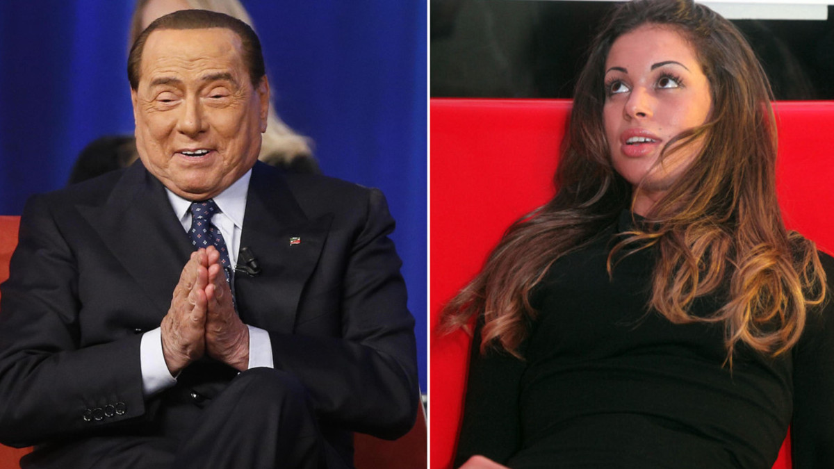 Silvio Berlusconi e Karima El Mahroug detta “Ruby Rubacuori”