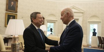 L'incontro tra Biden e Draghi sull'Ucraina negli Stati Uniti