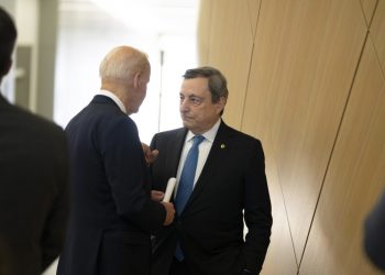 Joe Biden e Mario Draghi