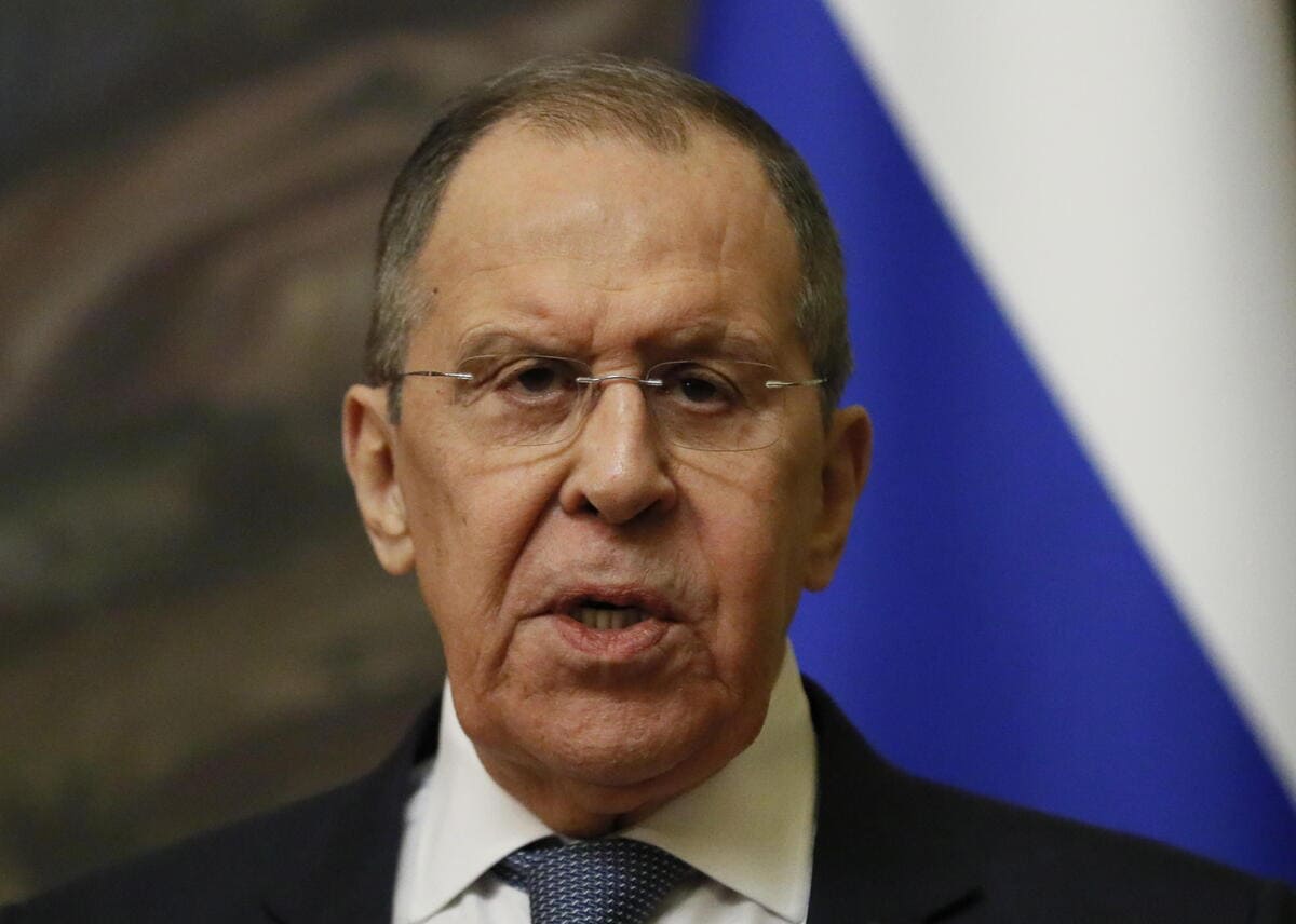 Il ministro degli Esteri russo Sergej Lavrov