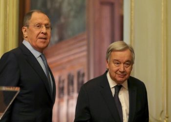 Lavrov Guterres guerra