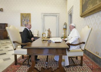 Vladimir Putin in udienza da papa Francesco