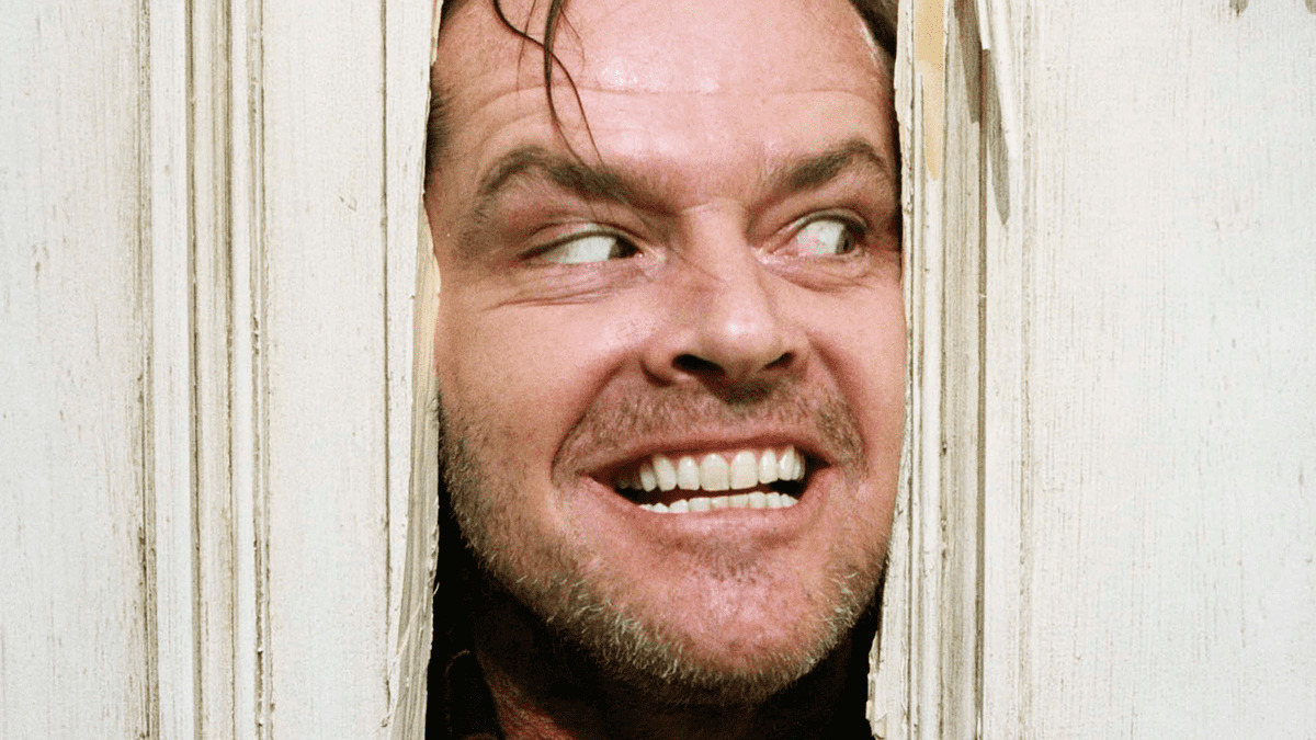 Un fotogramma del famoso film di Kubrick, Shining