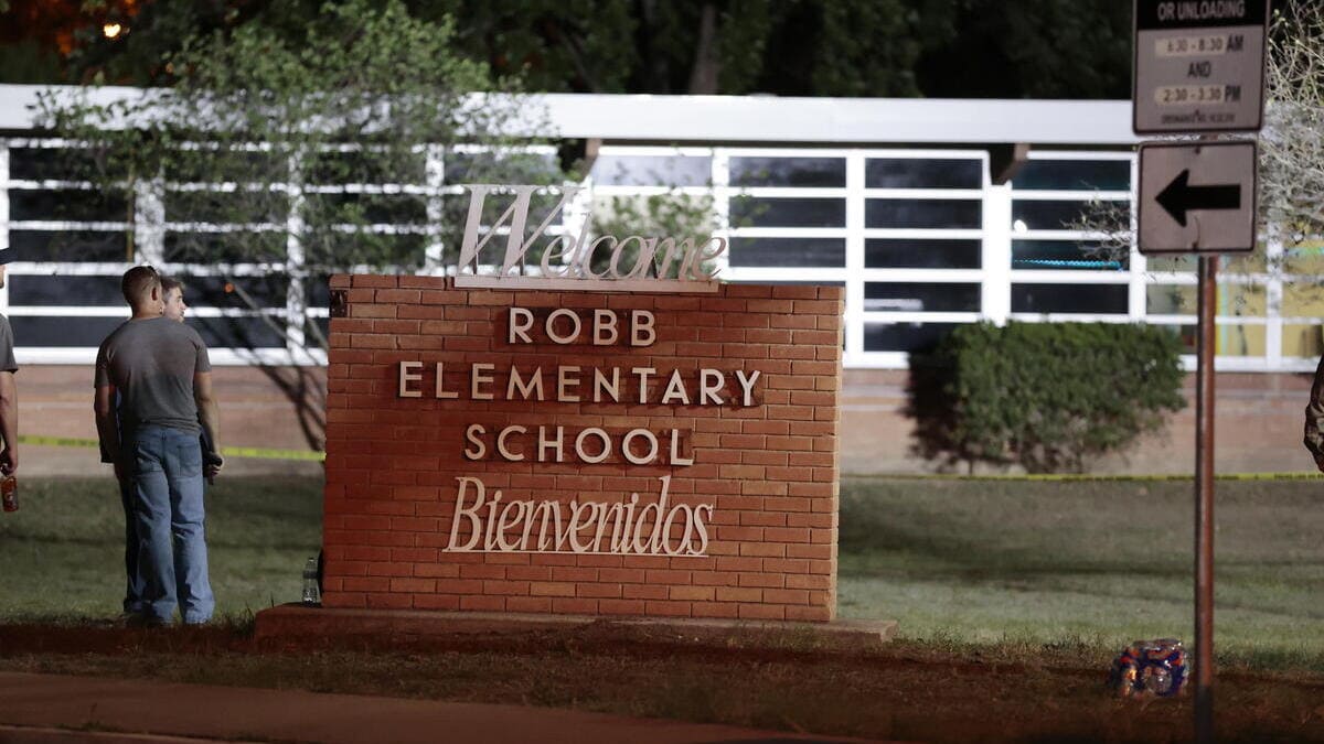 La scuola elementare americana di Uvalde, Texas, dove è avvenuta la strage