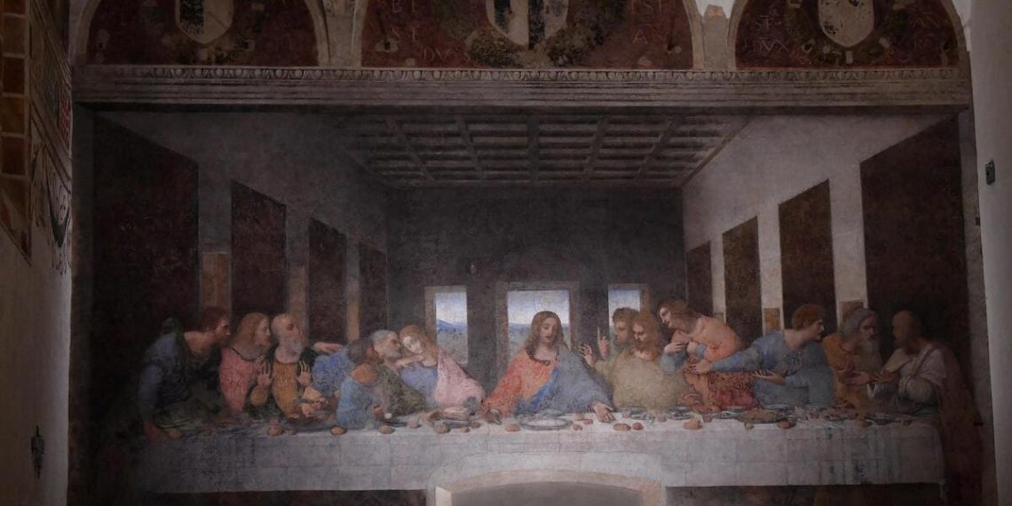 Ultima cena Leonardo chiesa
