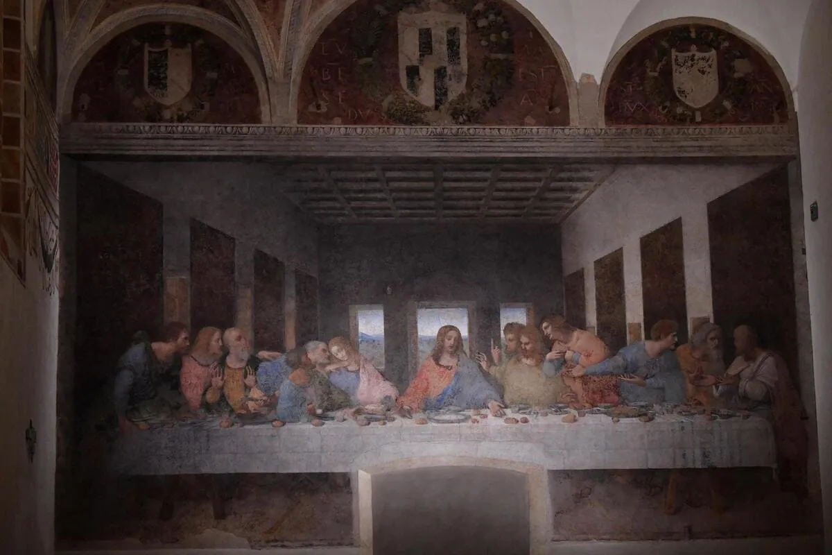 Ultima cena Leonardo chiesa