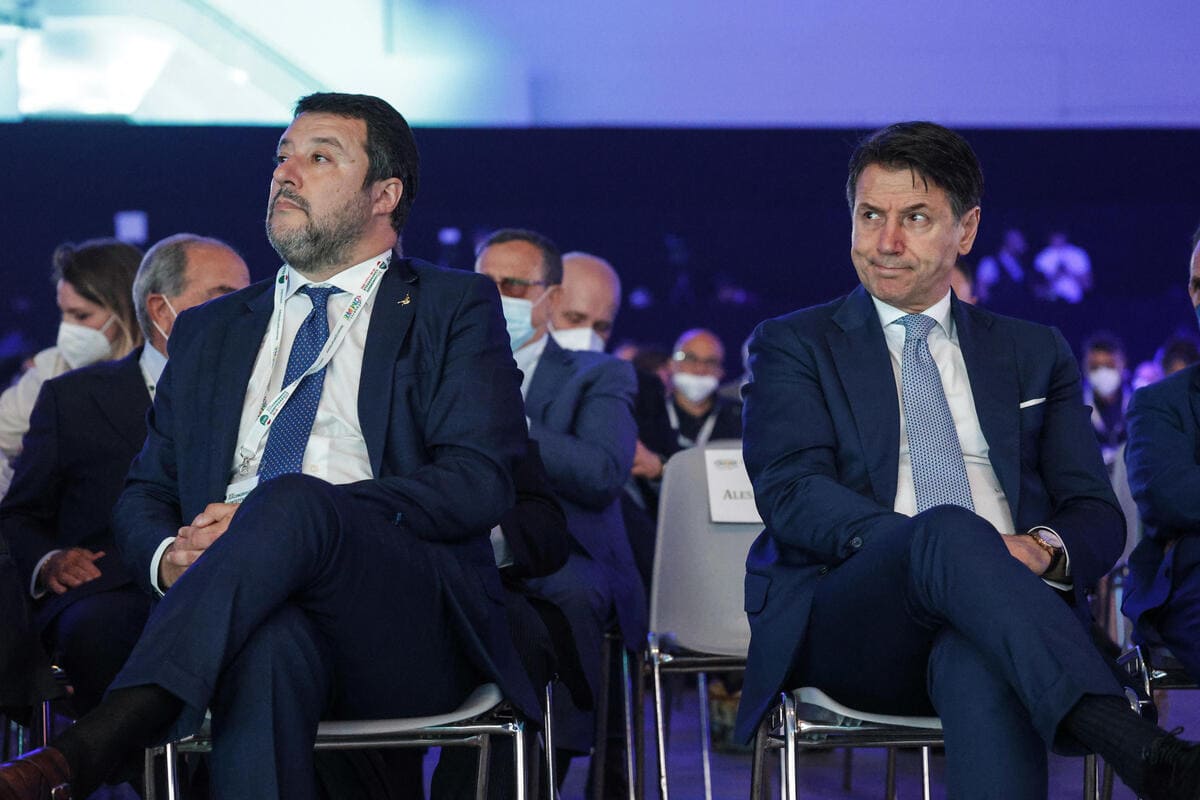 Matteo Salvini e Giuseppe Conte