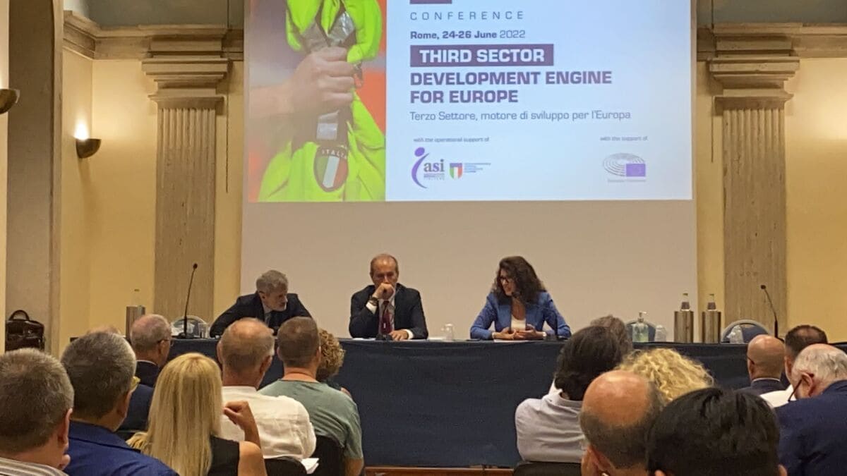 Il convegno "Tero Settore, motore di sviluppo per l'Europa", 24-26 giugno, Roma