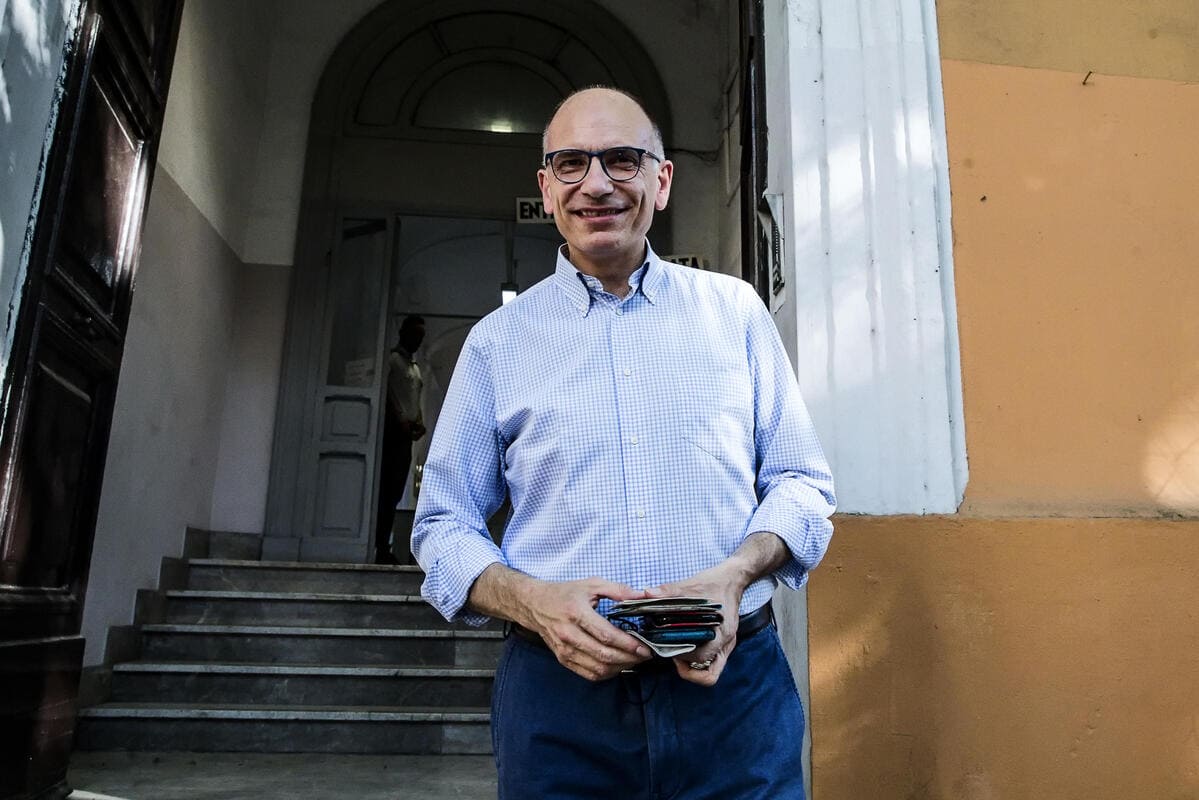 Enrico Letta, segretario del Pd