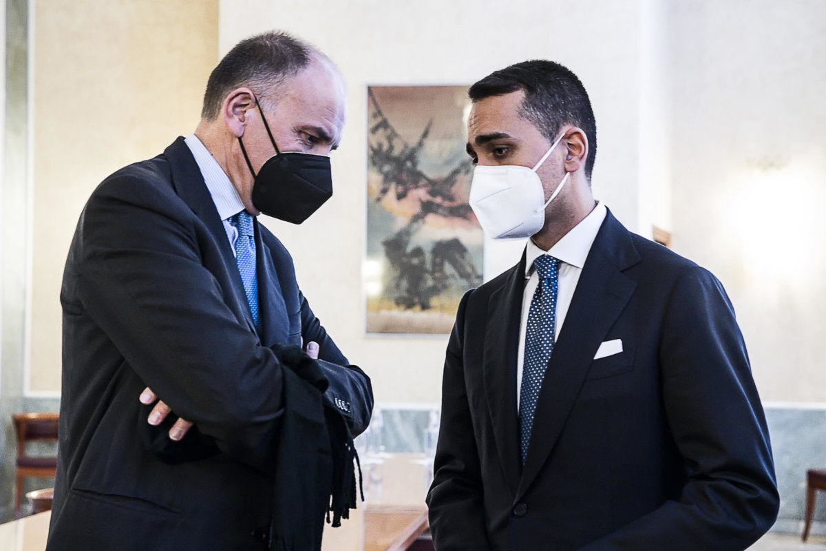 Enrico Letta e Luigi Di Maio