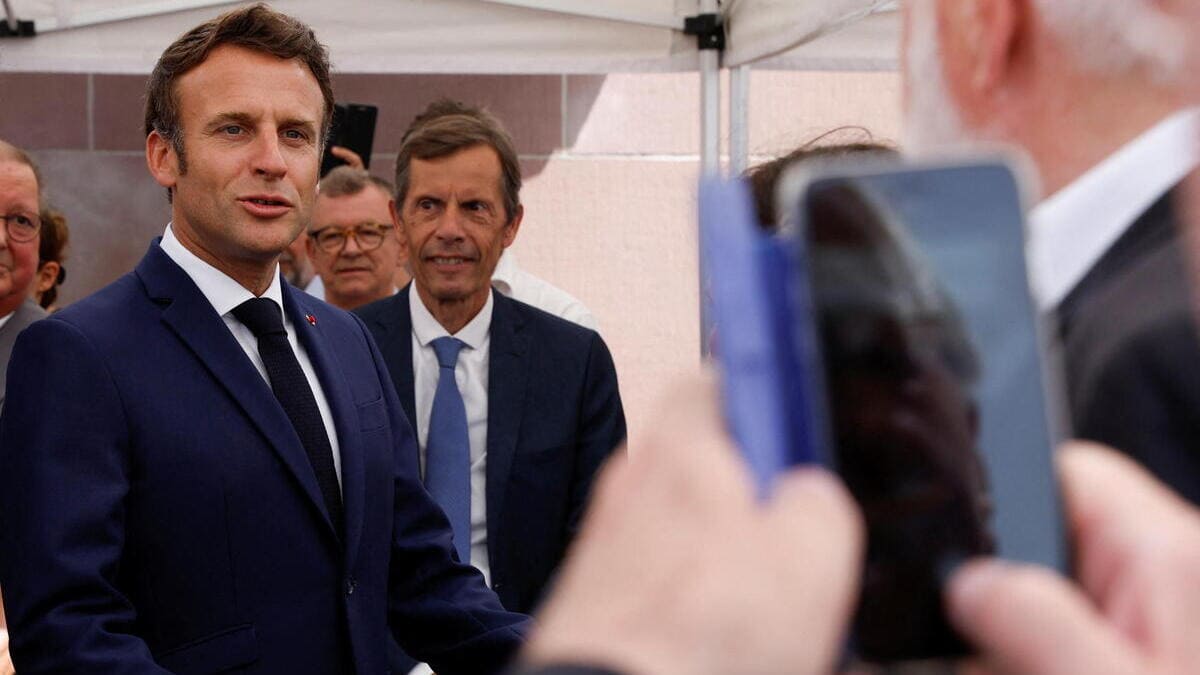 Il presidente della Francia, Emmanuel Macron