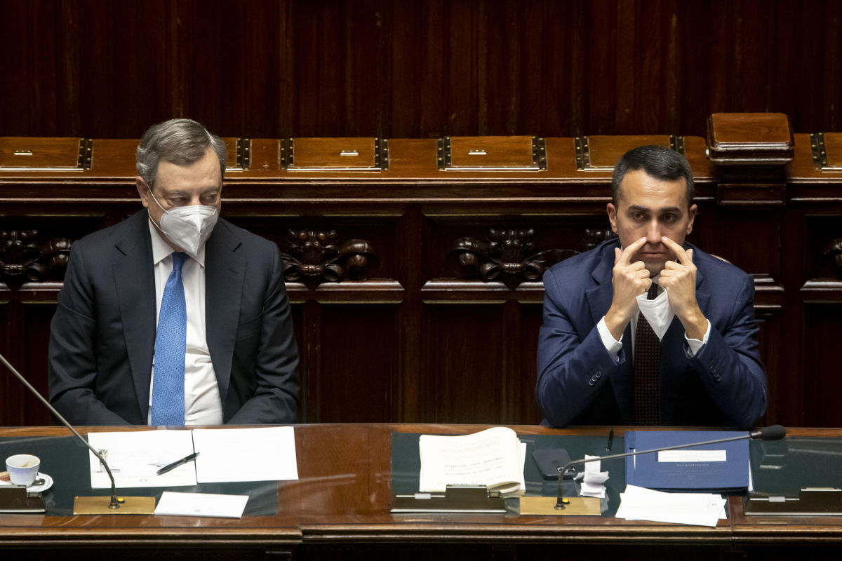 Mario Draghi e Luigi Di Maio