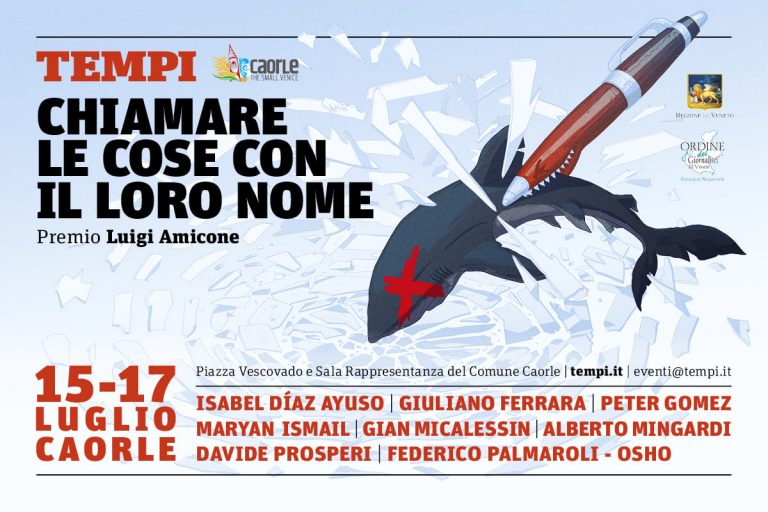 Da oggi a domenica Tempi è a Caorle. Seguiteci!