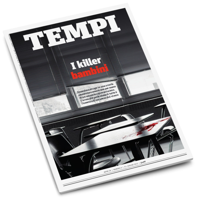 La copertina del numero di giugno 2022 di Tempi, dedicata alla strage di Uvalde in Texas