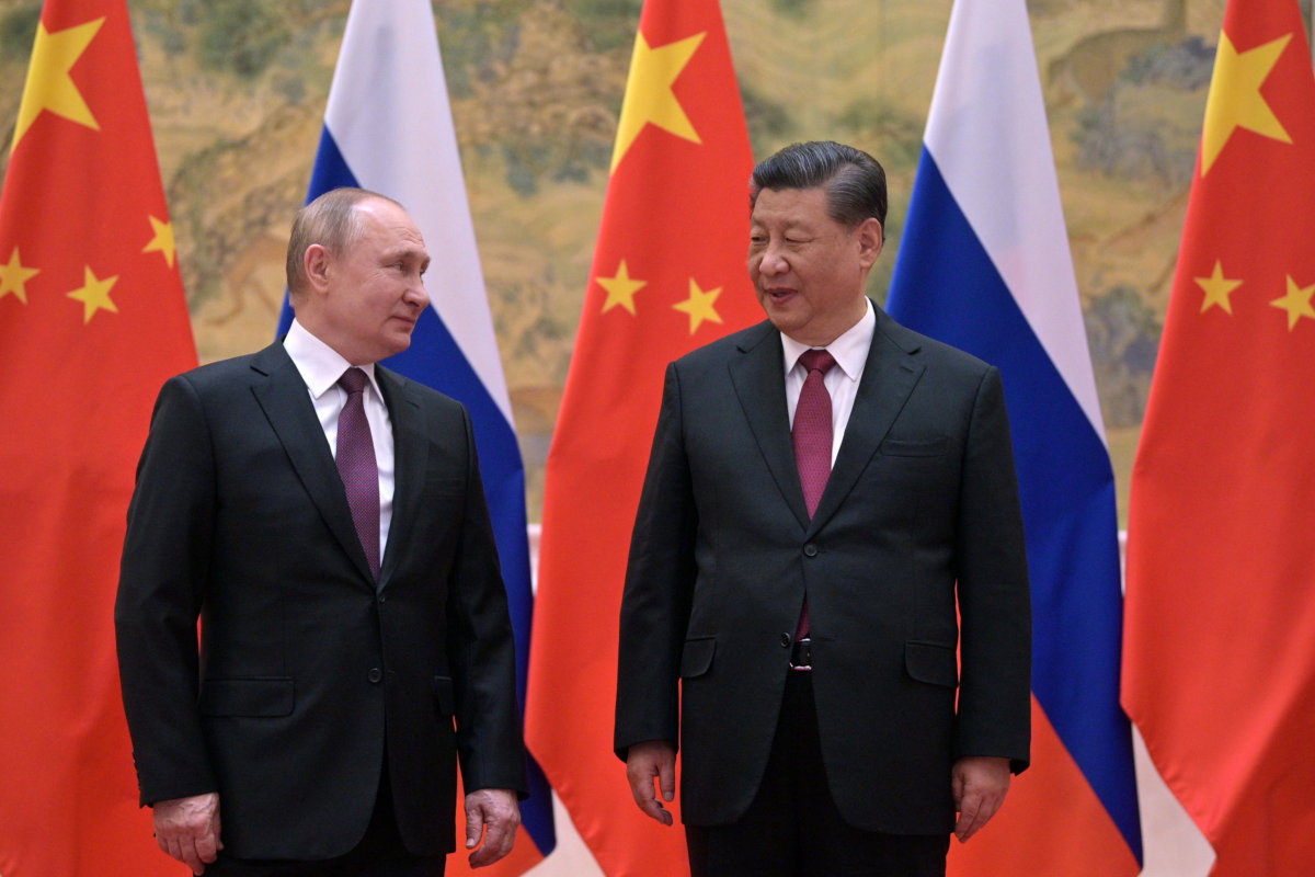 Vladimir Putin e Xi Jinping