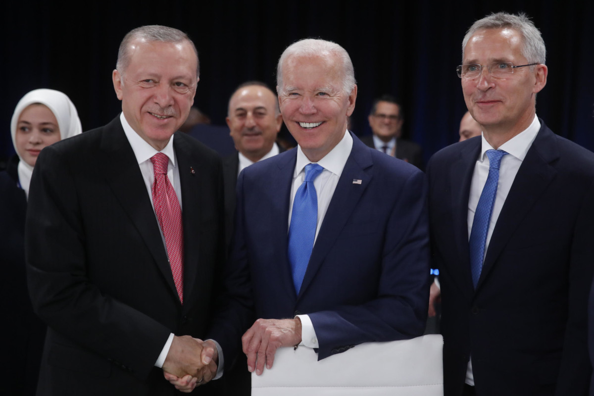 Erdogan, Biden, Stoltenberg