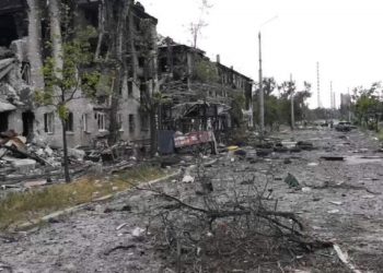 Lysychansk, nell'est dell'Ucraina, è stata ridotta a un cumulo di macerie