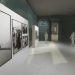 Un corridoio della mostra virtuale dedicata a don Luigi Giussani
