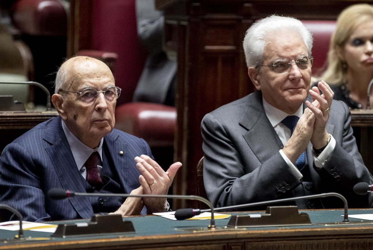 Giorgio Napolitano e Sergio Mattarella