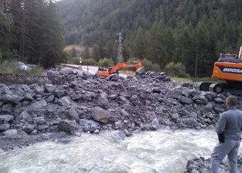 La frana in Val Ferret, 6 agosto 2022