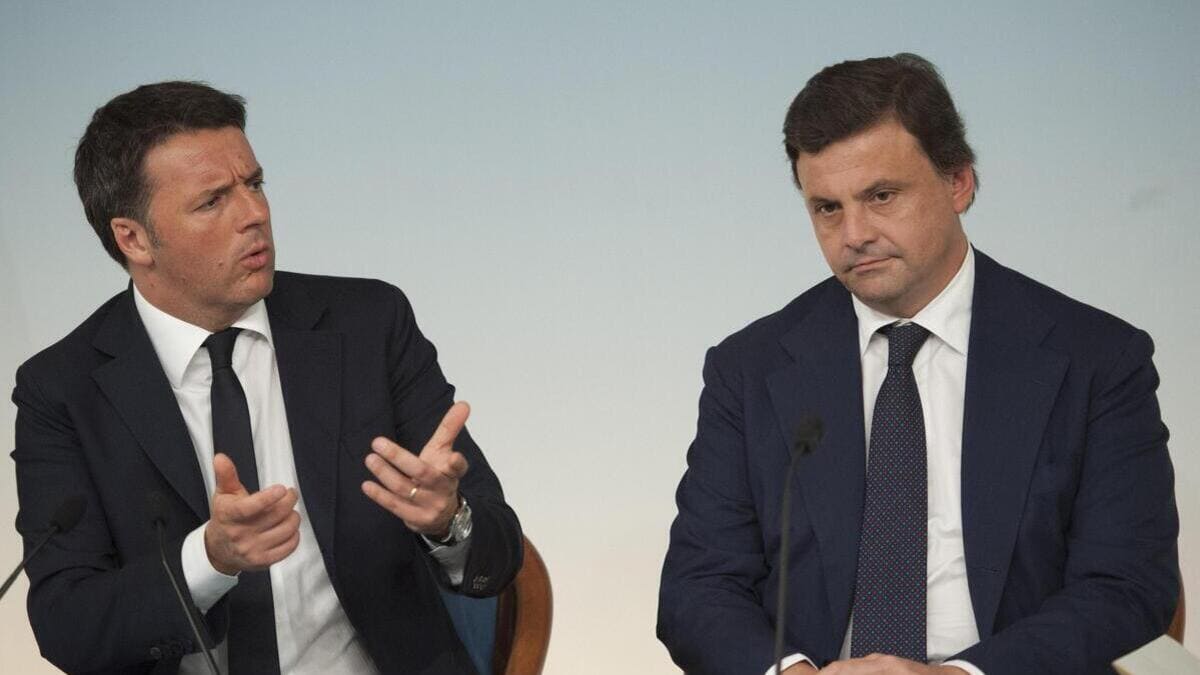 Carlo Calenda e Matteo Renzi
