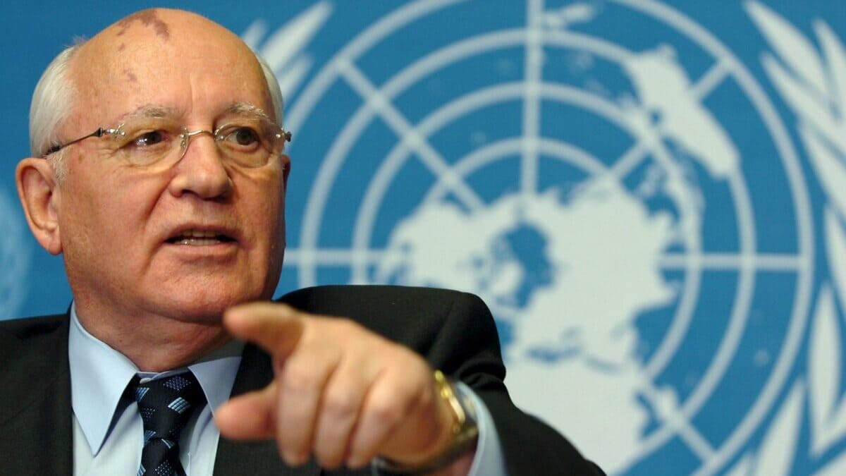 Mikhail Gorbaciov in una foto del 2005