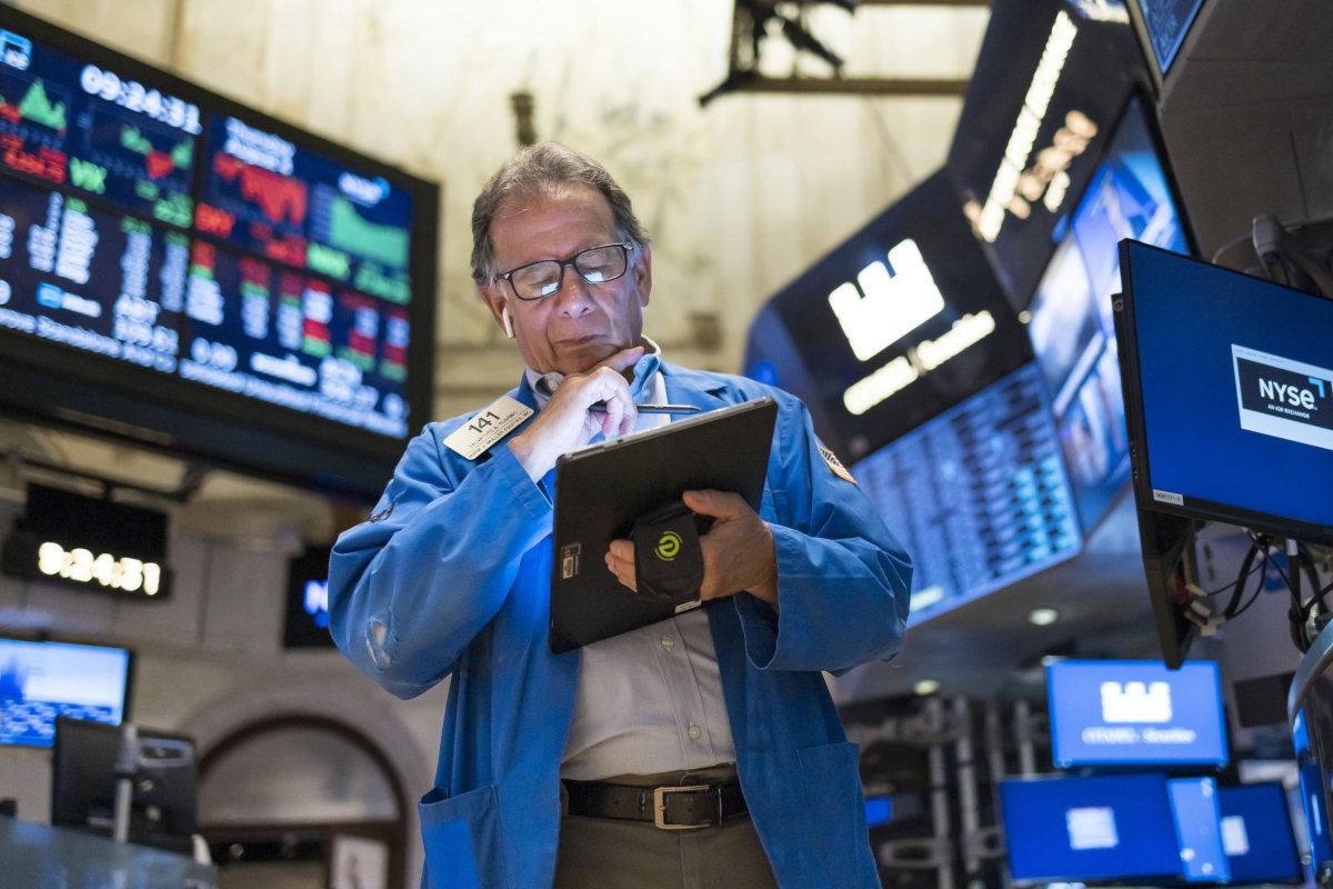 Trader alla Borsa di New York